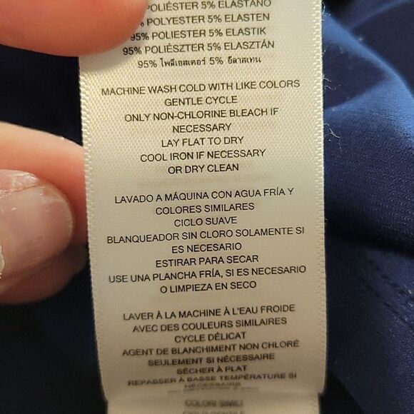 Michael Kors. Beautiful Blue Tank.  Size Small. EUC - Picture 8 of 9